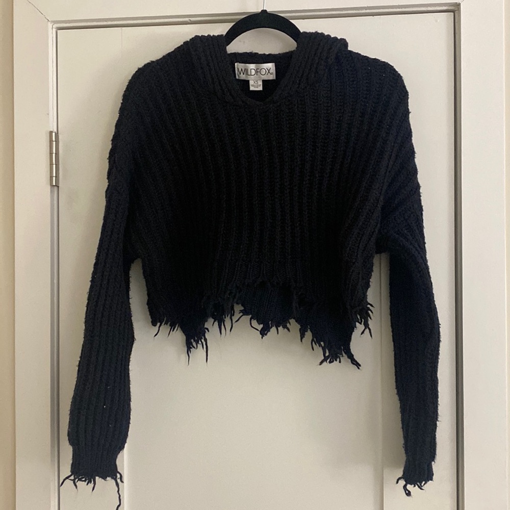 Wildfox Cropped Sweater